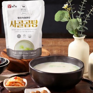 (m)[횡성축협한우] 사골곰탕 600g 5팩, 5개