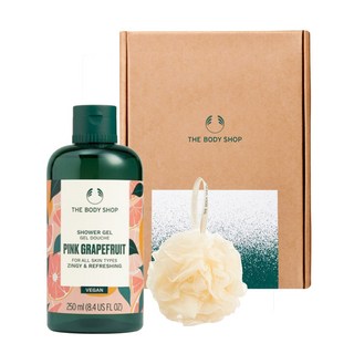 더바디샵 브리티쉬 로즈 샤워 젤 + 핸드 크림 선물세트