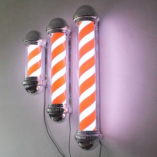 이발소 미용실 싸인볼 LED 입간판 바버샵 조명 간판 회전 라이트 헤어샵 살롱 원통형, 공식 표준, 11. 길이1.5m(오렌지)LED소프트라이트