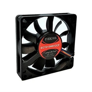 에버쿨 80mm 슬림 케이블 PWM 4핀 1볼 EC8010H12CP PC팬쿨러, 본상품, 1개