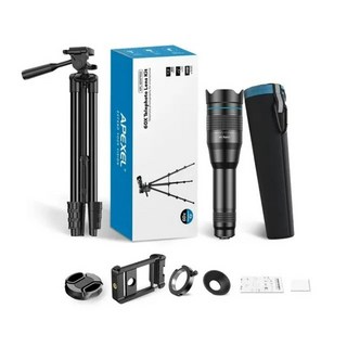 APEXEL 60X 휴대폰 망원경 렌즈