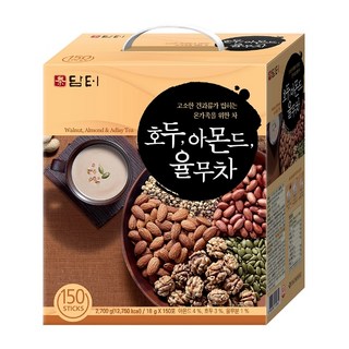 담터 호두 아몬드 율무차 150T, 18g, 150개입, 1개