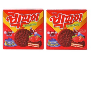 크라운 빅파이 딸기, 324g, 2개