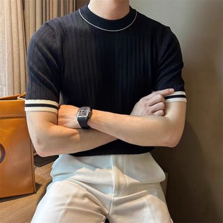 Cwadun 남성 반팔 스웨터 SA66