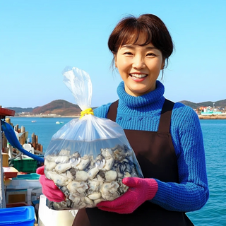 프리미엄 생굴 통영직송 최상급 굴, 1개, 2kg