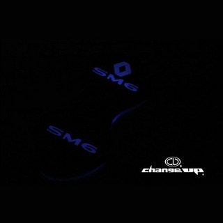 은은하게 고급진 디자인 SM6 차량 컵홀더 플레이트, 블루ㅡ이니셜파리