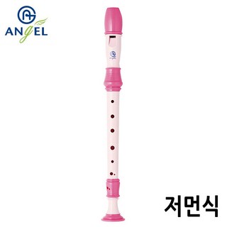 엔젤악기 칼라 리코더 AR-S308, 저먼식G, 핑크, 1개