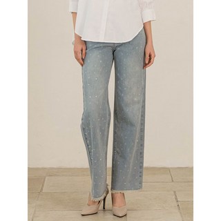 막스까르띠지오 큐빅 데님 팬츠