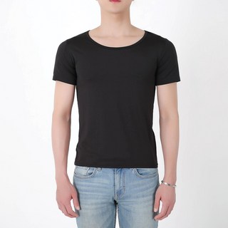 나크나 어깨뽕 반팔티 숄더킹 남자보정속옷 파인이너핏