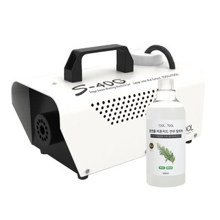 툴앤툴 피톤치드 연무기 S-40G + 500ml / 1000ml, 1세트