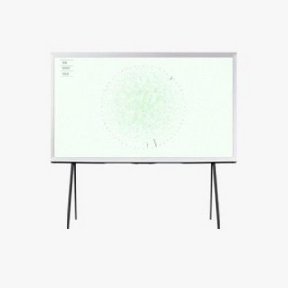 삼성전자 4K UHD QLED The Serif TV 화이트, 방문설치, 스탠드형, KQ65LSD01AFXKR, 163cm(65인치)