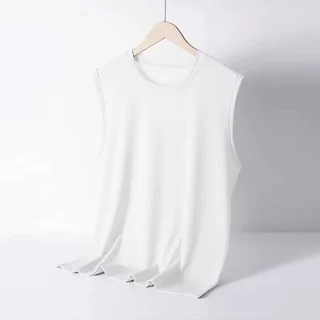 여름 남자 쿨나시 민소매 런닝복 작업복 내의 운동복