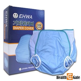 이화양행 국내생산 기저귀커버 E-432 성인용 환자용 기저귀방수커버, 중형, 1개입, 1개