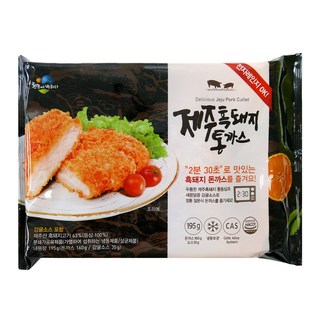제주 흑돼지 등심 돈까스 4팩 SET (780g) 수제 돈가스 돈카츠, 780g, 1개