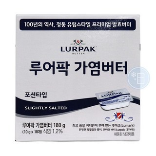 루어팍 가염버터 미니포션 180g (10g x 18개) /냉장, 400g, 1개