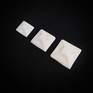 리폼쟁이 / 케이블타이마운트/양면접착/전선고정/옵션선택/50개입, 01) 18X18/50개입