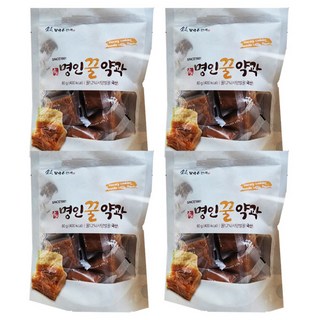 김규흔 한과 명인 김규흔 꿀약과 80g 4봉, 4개