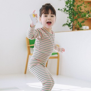 더맨디 비비 9부 신생아 유아 배앓이방지 실내복