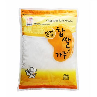 뚜레반 찹쌀가루 국산 A+, 3kg, 2개
