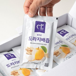 옛 전통방식으로 추출한 도라지배즙 100ml x 60포, 60개, 60개