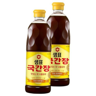간장 조림간장 국간장 진간장 양조간장 샘표 860ml x 2개, 본상품
