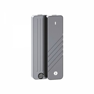 장우컴퍼니 장우컴퍼니 JW-I9 PRO M.2 NVMe SSD 그레이 외장케이스 (SSD미포함), 1개