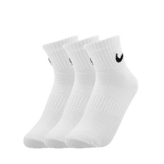 나이키 에브리데이 쿠션크루 트레이닝삭스 중목 양말 1세트 3켤레입, 3개, L사이즈