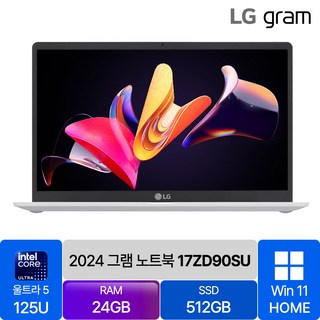 LG 2024 그램17 17ZD90SU-GX56K