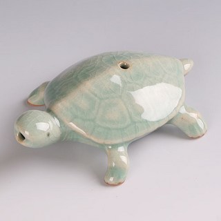 청자 연적 거북이 서예 용품