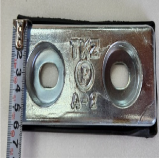 [제이엠몰닷컴] 아연판(아연 양극 Zinc Anode) 국제규격 징크 아노드 애노드 부식방지기능 선박부식방지, A-4(20t), 1개