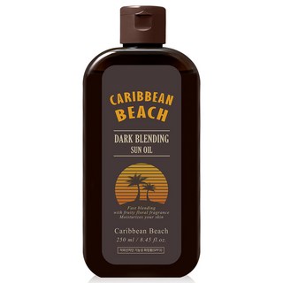 캐리비안비치 다크 블렌딩 선 오일, 1개, 250ml