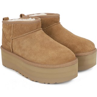 어그 UGG 여성 클래식 울트라 미니 플랫폼 부츠 체스트넛
