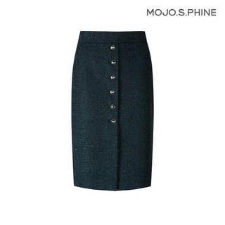 [시즌오프][모조에스핀] 단추장식 슬립 H라인 스커트 GG_J223MSD112