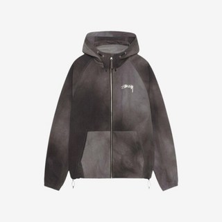 [스투시] 웨이브 다이 비치 쉘 자켓 블랙 115745 BK