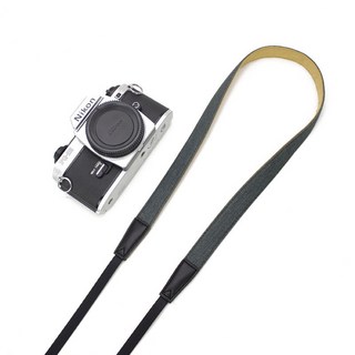 CAMLIST 카메라 넥스트랩, 다크 그린, 1개, CAM-DGREEN