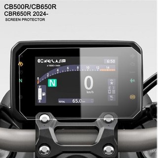 스크래치 클러스터 스크린 대시보드 CB500R CB650R 액세서리 혼다 CBR650R 2024 용 오토바이 보호 장비 필름, 1) 1 PCS, 1) 1 PCS