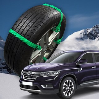 QM6 스노우체인 호환 우레탄 타이어체인 겨울철, 1개