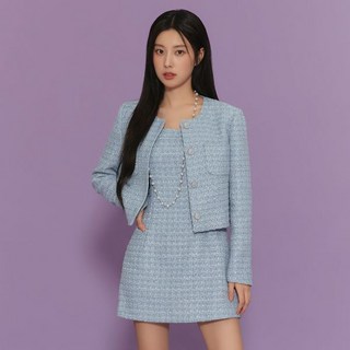 로엠 ROEM 트위드 뷔스티에 원피스 2colors_ RMOWD12S55 392796