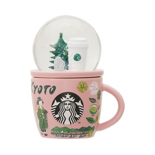 컬렉터블 스노우 글로브 데미타스 교토 머그잔 세트 89ml 스타벅스 컬렉터블 스노우 볼 교토 머그세트 상품 이미지