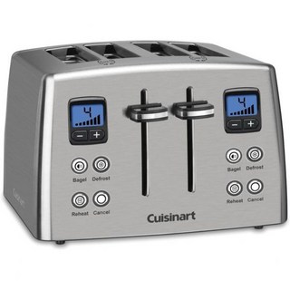 쿠시나트 CPT-435P1 4슬라이스 카운트다운 전동 토스터 스테인리스 스틸, 4-Slice_Toaster | CPT-435P1