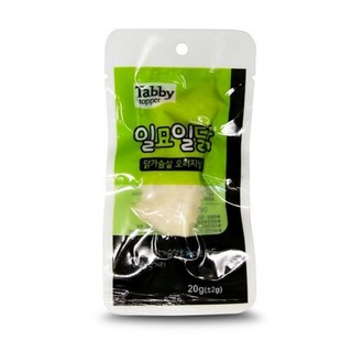 강아지용 부드러운 닭가슴살 간식 20g 100개 훈련용