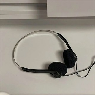 레트로헤드셋 옛날 빈티지 레트로 언더와이어 헤드폰 음악 Mp3 워크맨 스타일 느낌 휴대용 유선 소형 헤드폰 스포츠 패션 사진 소품 핫, 02 YELLOW, 기본 모델명/품번