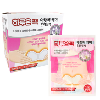 [국내생산 ] 지엘 하루온팩 아랫배 케어 온찜질팩, 30개