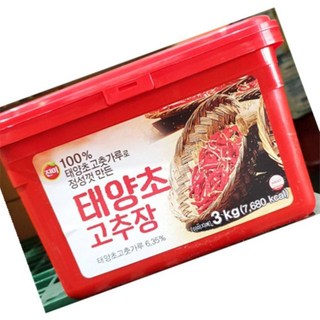 음식점 고추장(태양초 찰맛 진미 3K) 한식당 고추장 대표 이미지 - 고추장 추천