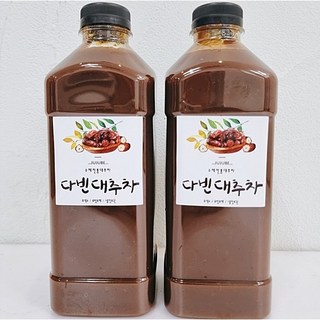 걸죽한 카페 수제대추차 진한대추즙 970ml, 1개입, 4개
