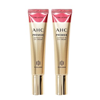 AHC 코어리프팅 프리미어 앰플 인 아이크림, 40ml, 2개