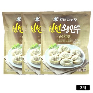 신선설농탕 맛집 만두 신선왕만두 21알, 3개, 490g