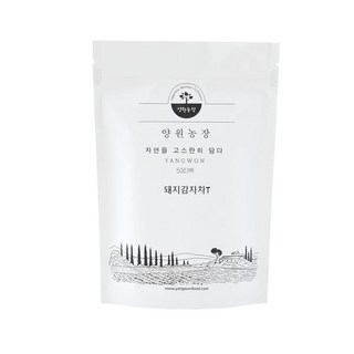 양원농장 돼지감자차 친환경 옥수수전분 PLA티백차, 2개, 50개입