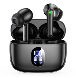 OMIIYA 귀걸이형 노이즈캔슬링 무선 블루투스 이어폰 E12