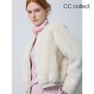(백화점 상품) CC콜렉트 [CC collect]씨씨콜렉트 [C-Exclusive]페이크 퍼 블루종 자켓 C244PSJ163 3498985